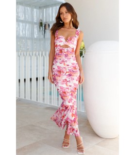 Robe CASSIDIE Pink Floral