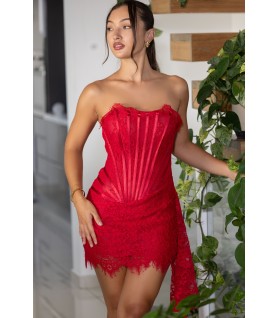 Robe JULIETTA ROUGE