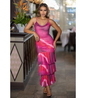 Robe TAHLIA Fuchsia