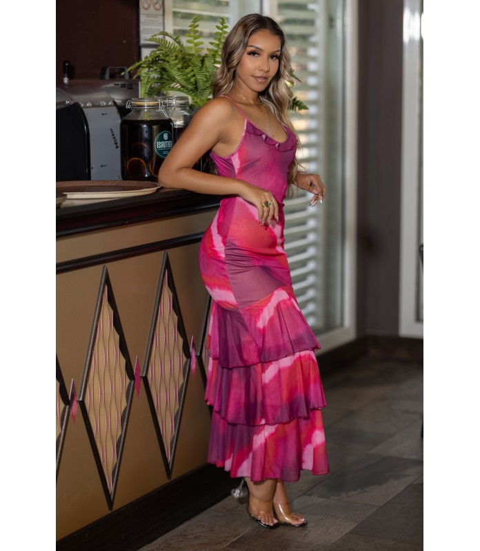 Robe TAHLIA Fuchsia