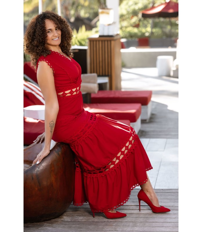 Robe ALECYA rouge