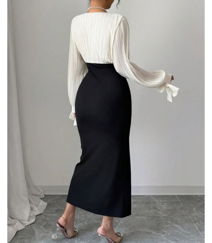 Tunique / Robe Red Herring - Taille 16 - Noir Et Blanc - Coupe Ample - Occasion Excellente