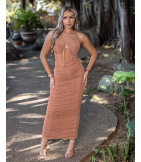 Robe CLEANE Marron