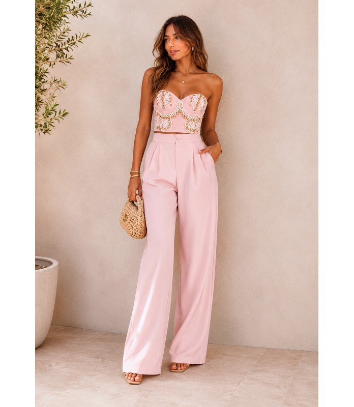 Ensemble pantalon MALIAH Rose